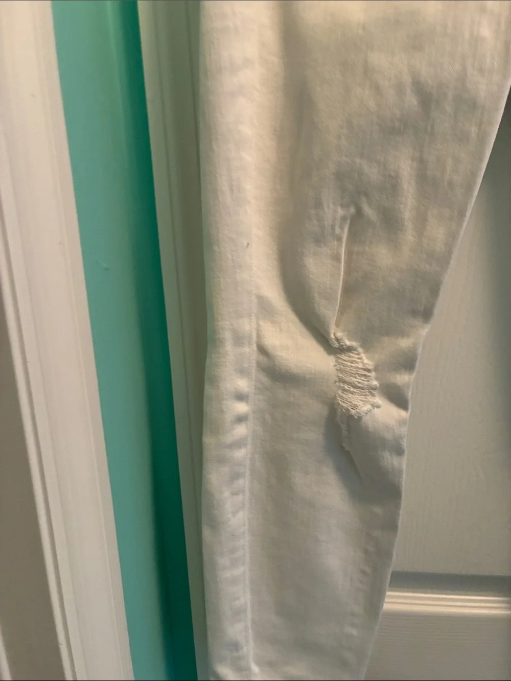 J. Crew White Slim Straight  woman’s  Jeans